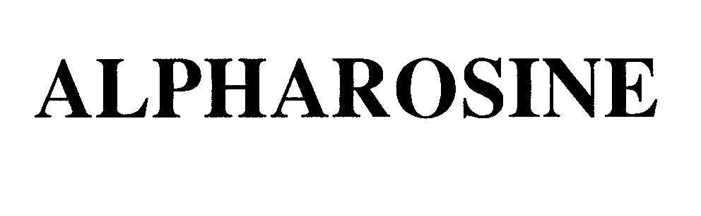 Mẫu nhãn hiệu ALPHAROSINE