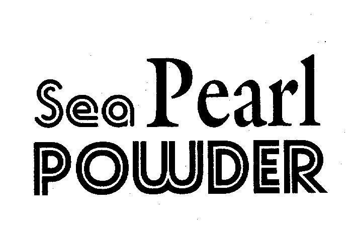 Mẫu nhãn hiệu Sea Pearl POWDER