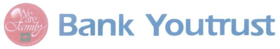 Mẫu nhãn hiệu Bank Youtrust We are family