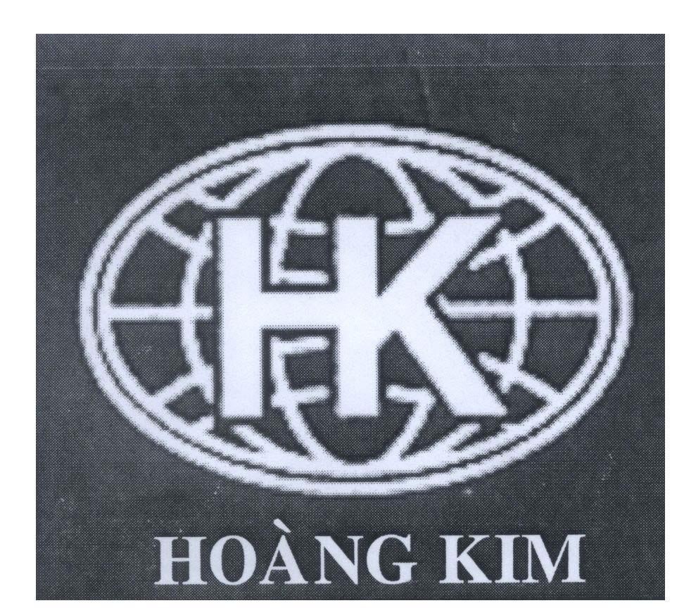 Mẫu nhãn hiệu H K Hoàng Kim