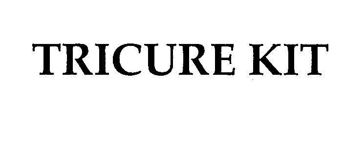 Mẫu nhãn hiệu TRICURE KIT