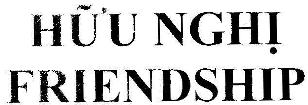 Mẫu nhãn hiệu Hữu Nghị FRIENDSHIP
