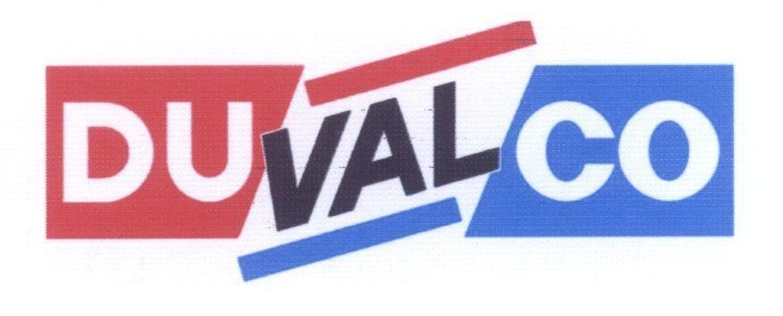 Mẫu nhãn hiệu DU VAL CO