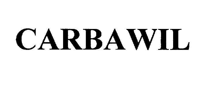 Mẫu nhãn hiệu CARBAWIL