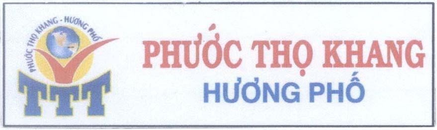 Mẫu nhãn hiệu Phước Thọ Khang Hương Phố TTT V