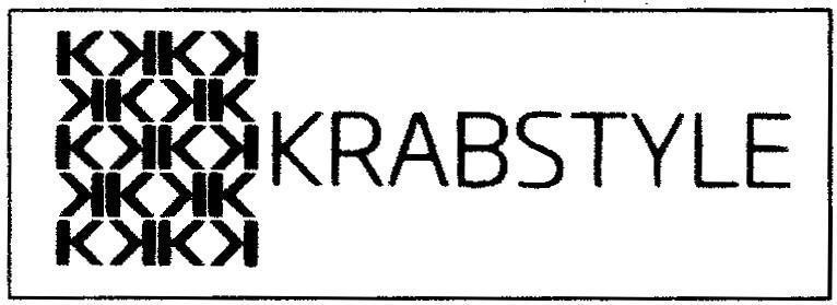 Mẫu nhãn hiệu KRABSTYLE K