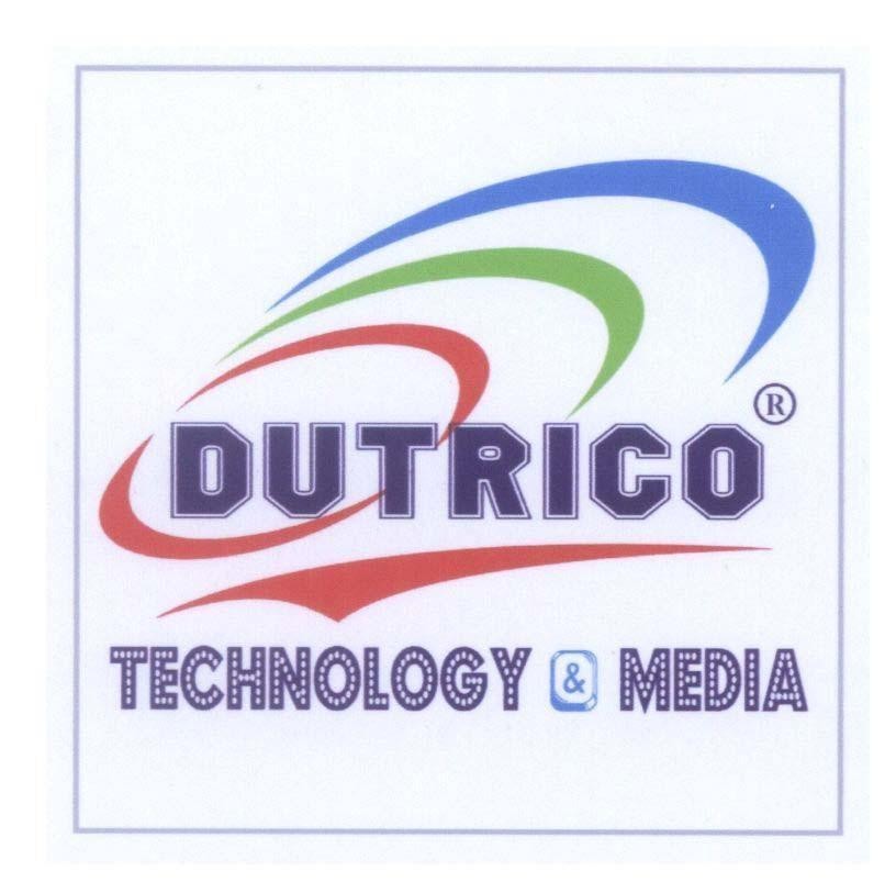 Mẫu nhãn hiệu DUTRICO TECHNOLOGY & MEDIA
