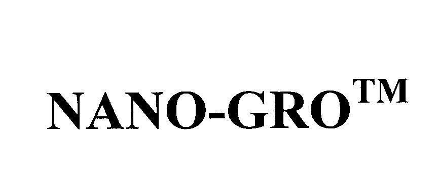 Mẫu nhãn hiệu NANO-GRO