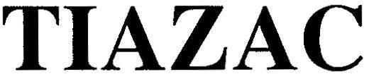 Mẫu nhãn hiệu TIAZAC