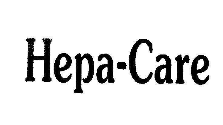 Mẫu nhãn hiệu Hepa-Care