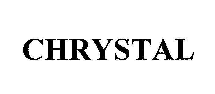 Mẫu nhãn hiệu CHRYSTAL