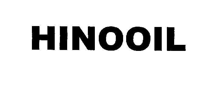 Mẫu nhãn hiệu HINOOIL
