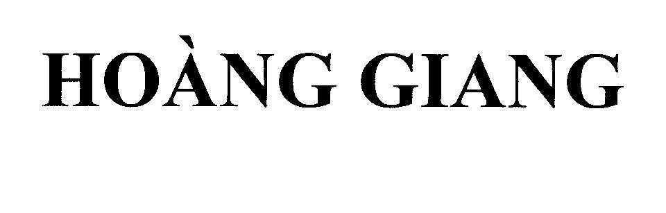 Mẫu nhãn hiệu Hoàng Giang