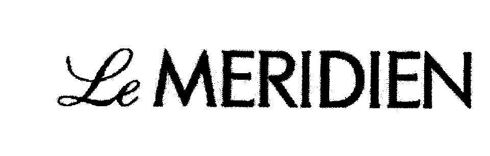 Mẫu nhãn hiệu Le MERIDIEN
