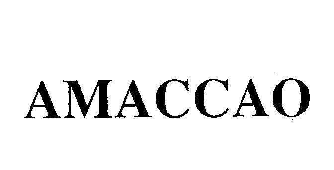 Mẫu nhãn hiệu AMACCAO