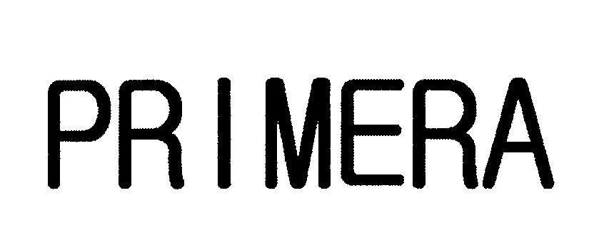 Mẫu nhãn hiệu PRIMERA
