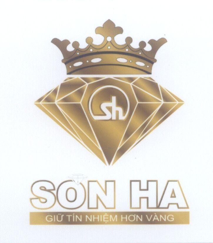 Mẫu nhãn hiệu sh SƠN HA Giữ Tín Nhiệm Hơn Vàng