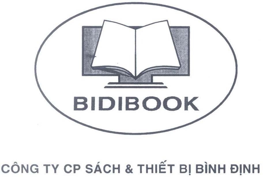 Mẫu nhãn hiệu BIDIBOOK Công Ty CP Sách & Thiết Bị Bình Định