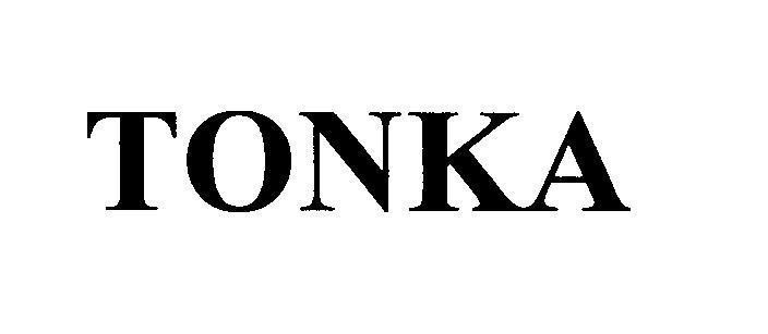 Mẫu nhãn hiệu TONKA
