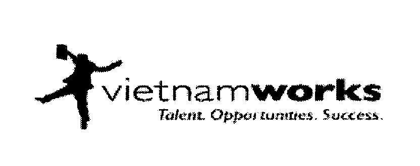 Mẫu nhãn hiệu vietnamworks Talent Opportunities Success