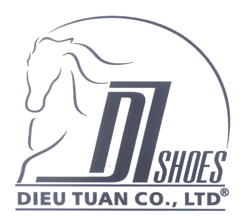 Mẫu nhãn hiệu DT SHOES DIEU TUAN CO., LTD