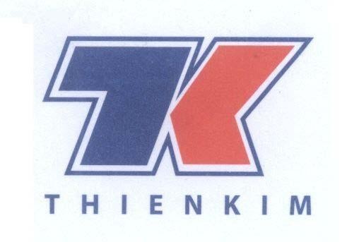 Mẫu nhãn hiệu TK T K THIEN KIM