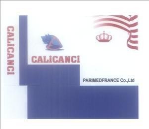 Mẫu nhãn hiệu CALICANCI PARIMEDFRANCE Co., Ltd
