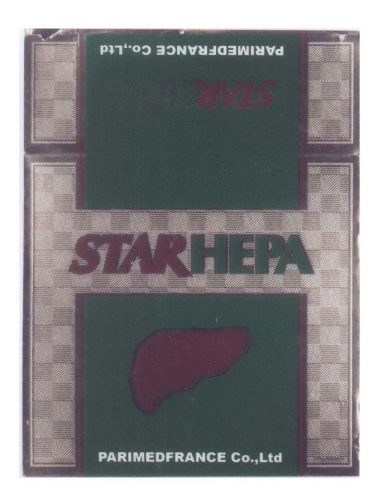 Mẫu nhãn hiệu STARHEPA STAR PARIMEDFRANCE Co., Ltd