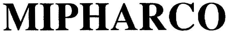 Mẫu nhãn hiệu MIPHARCO