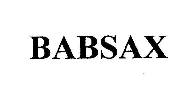 Mẫu nhãn hiệu BABSAX