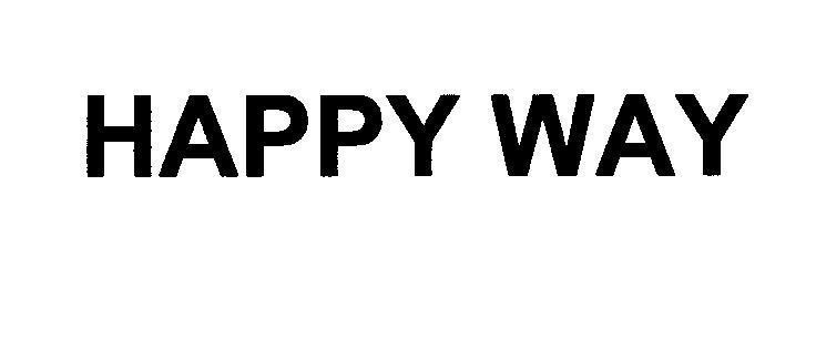 Mẫu nhãn hiệu HAPPY WAY