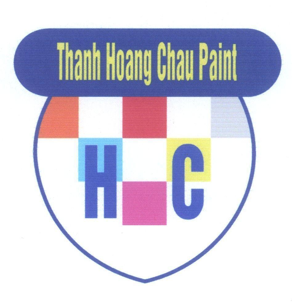 Mẫu nhãn hiệu Thanh Hoang Chau Paint H C
