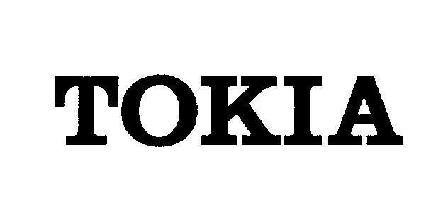 Mẫu nhãn hiệu TOKIA