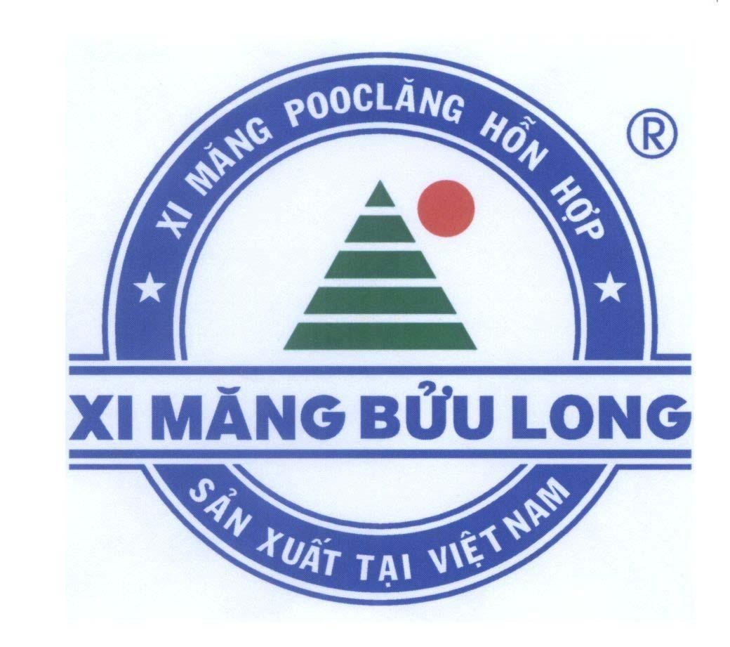 Mẫu nhãn hiệu Xi Măng Bửu Long Xi Măng POOCLĂNG Hỗn Hợp Sản Xuất Tại Việt Nam