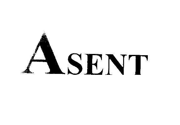 Mẫu nhãn hiệu ASENT