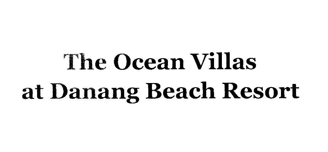 Mẫu nhãn hiệu The Ocean Villas at Danang Beach Resort