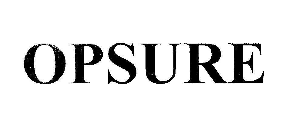Mẫu nhãn hiệu OPSURE