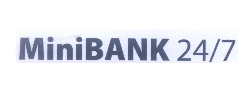Mẫu nhãn hiệu MiniBANK 24/7