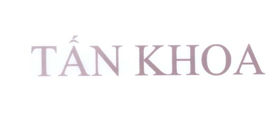 Mẫu nhãn hiệu Tấn Khoa