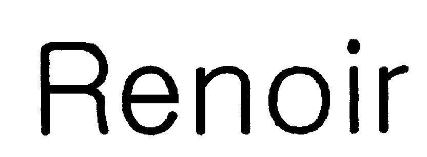 Mẫu nhãn hiệu Renoir