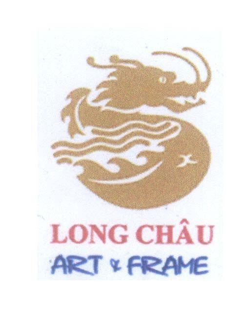 Mẫu nhãn hiệu LONG CHÂU ART & FRAME