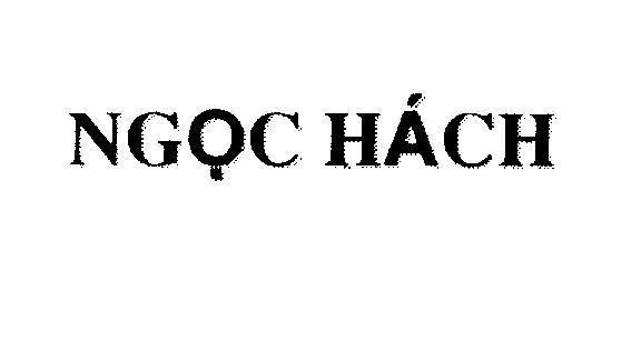 Mẫu nhãn hiệu Ngọc Hách