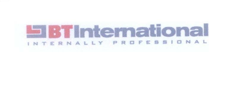 Mẫu nhãn hiệu LL BT International INTERNALLY PROFESSIONAL