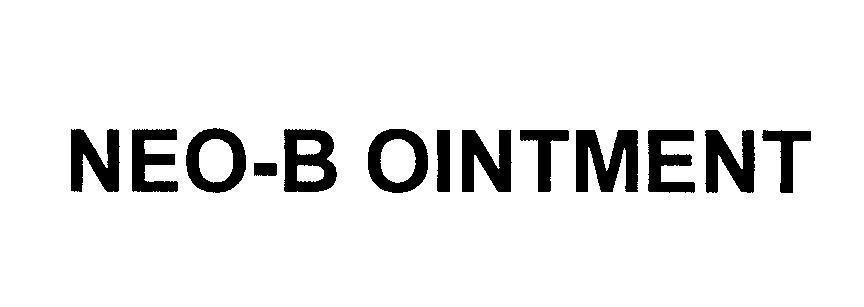Mẫu nhãn hiệu NEO-B OINTMENT