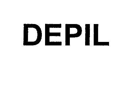 Mẫu nhãn hiệu DEPIL