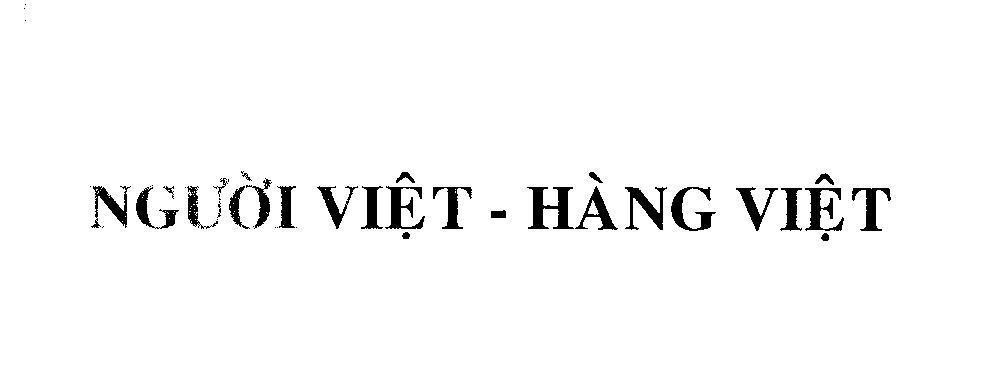 Mẫu nhãn hiệu Người Việt - Hàng Việt