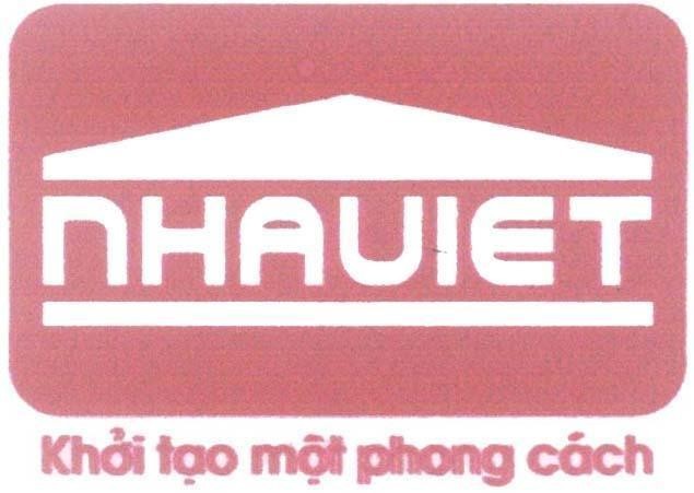 Mẫu nhãn hiệu NHAVIET Khởi tạo một phong cách