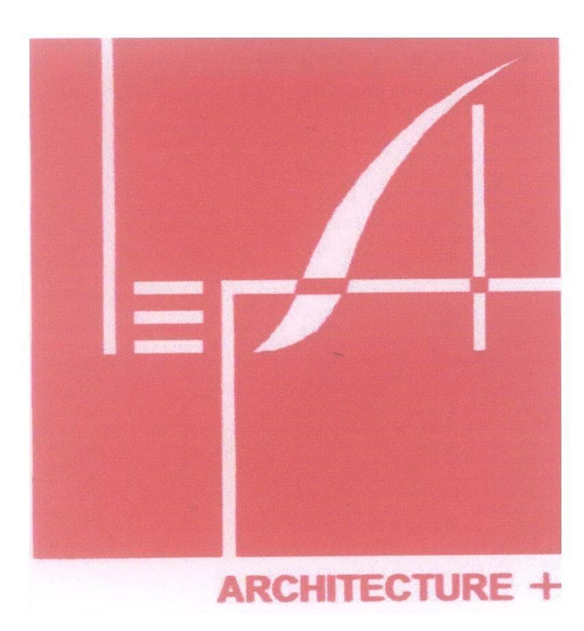 Mẫu nhãn hiệu L E P A ARCHITECTURE +