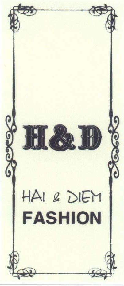 Mẫu nhãn hiệu H & D HAI & DIEM FASHION