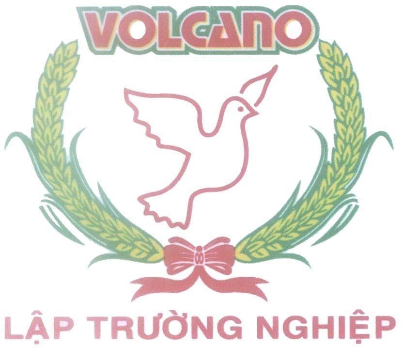 Mẫu nhãn hiệu VOLCANO Lập Trường Nghiệp